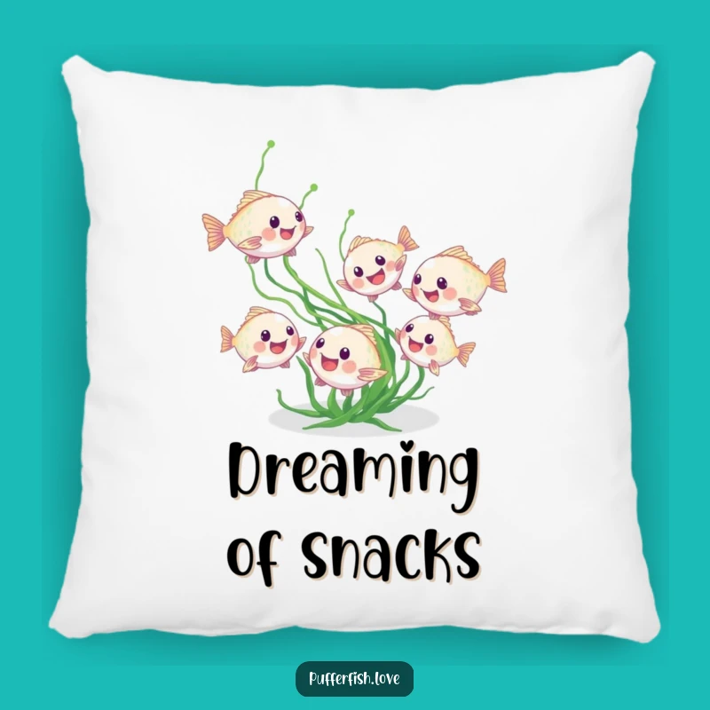 Funny Pufferfish Playtime Pillow: Add Comfy Cheer with Fishy Fun