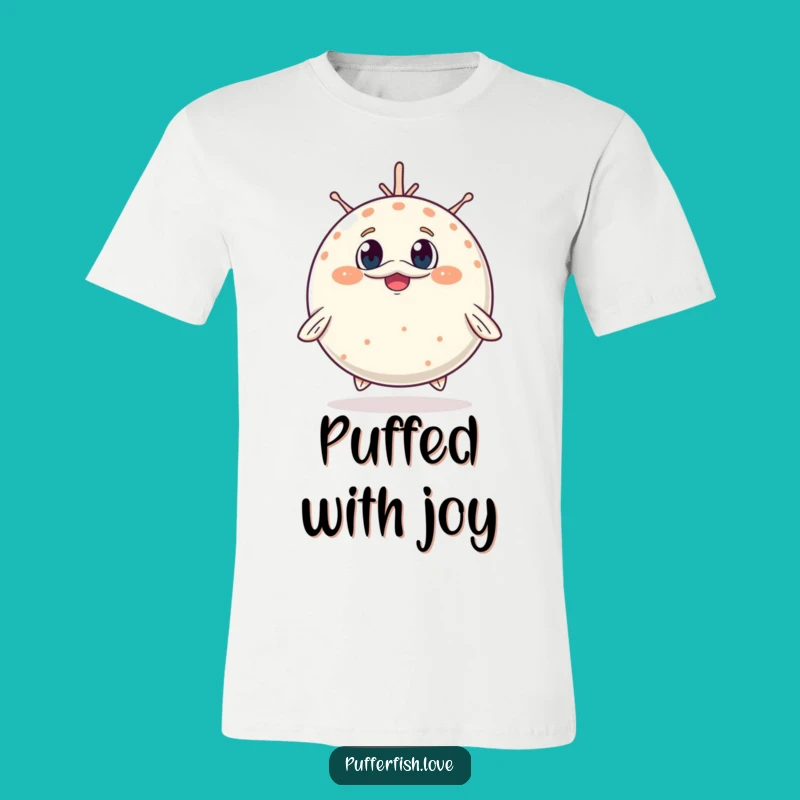 Funny Inflating Pufferfish T-Shirt: Cute Surprise, A Hilarious Funny Gift